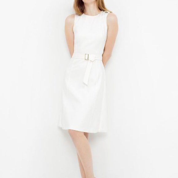 White House Black Market Dresses & Skirts - WHBM Belted Fit-And-Flare Dress
